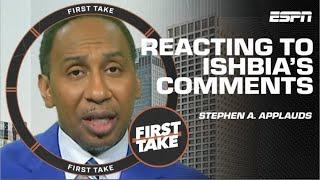 Stephen A. LOVES Mat Ishbia’s statement about wanting no further punishment  | First Take