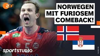 Norwegen – Serbien Highlights | Handball-WM 2023 | sportstudio