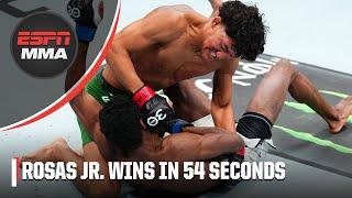 Raul Rosas Jr. knocks out Terrence Mitchell in under a minute at Noche UFC | ESPN MMA