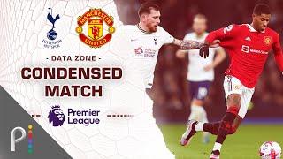 Spurs v. Man United: Condensed Match (with Data Zone real-time stats) | Premier League | NBC Sports