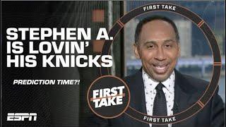 Stephen A. is ECSTATIC about the Knicks but is tempering his expectations  | First Take