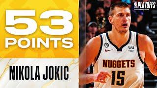 Nikola Jokic's HISTORIC 53-Point Game 4 Performance! #PLAYOFFMODE