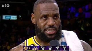 LeBron James Drops CLUTCH DOUBLE-DOUBLE In Lakers OT W! | April 24, 2023