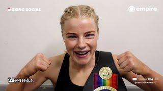 "NINA HUGHES REMATCH" Tysie Gallagher TARGETS World Champion After Beating Lisa Whiteside