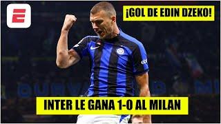 GOL DEL INTER Dzeko madrugó al AC Milan y ya ganan 1-0 | Champions League
