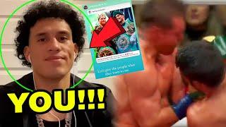 "GIVE PEOPLE WHAT THEY WANT" DAVID BENAVIDEZ FINALLY REACTS TO CANELO ALVAREZ WIN OVER JOHN RYDER...