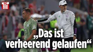 FC Bayern: Joshua Kimmich nach Auswechslung verärgert | Lage der Liga
