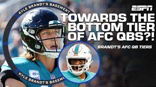 Do Trevor Lawrence & Tua deserve to be towards the bottom tier of AFC QBs? | Kyle Brandt's Basement