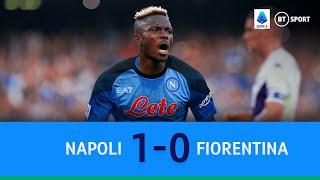 Napoli vs Fiorentina (1-0) | Newly crowned champions celebrate with win! | Serie A Highlights