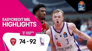 Würzburg Baskets - BG Göttingen | Highlights easyCredit BBL 22/23