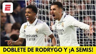 DOBLETE DE RODRYGO para el 2-0 del REAL MADRID vs CHELSEA y A SEMIFINALES! | UEFA Champions League