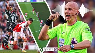 Listen to VAR reverse Havertz penalty decision vs Man United! | Match Officials Mic'd Up