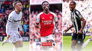 Saka STUNNER, Bowen BRILLIANCE and more! | Premier League Goals of the Month August