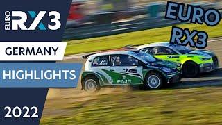 Euro RX3 Rallycross Highlights | World RX of Germany 2022