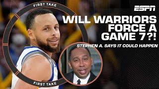 Stephen A. predicts the Warriors will force a Game 7  | First Take