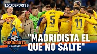 "Madridista el que no salte": El Chiringuito