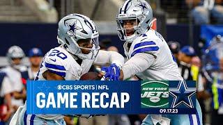 Tony Romo REACTS To Cowboys BLOWOUT Win Over Jets I CBS Sports