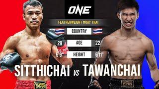 RAZOR-CLOSE Muay Thai Brawl  Tawanchai vs. Sitthichai Full Fight