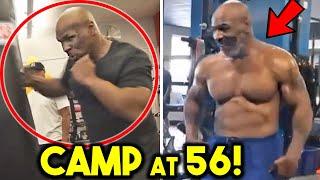 *LEAKED* MIKE TYSON (56 y.o) TRAINING CAMP FOR BOXING COMEBACK 2023 ~PEEK-ABOO ON HEAVY BAG, PADS~