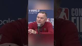 Michael Malone called out national media bias favoring the Los Angeles Lakers | #shorts