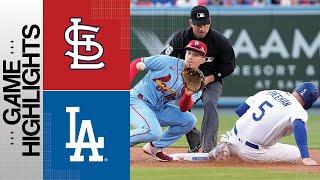 Cardinals vs. Dodgers Game Highlights (4/29/23) | MLB Highlights