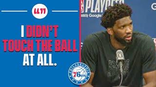 Joel Embiid Speaks On FINAL FOUR MINUTES in 76ers Late Loss to Celtics in Game 6 | CBS Sports