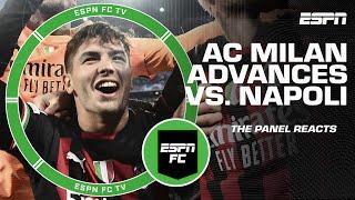 Champions League Reaction: AC Milan advances past Napoli after 2nd leg draw | ESPN FC