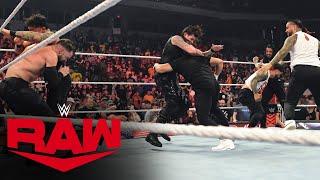 Bloodline, TJD, KO, Zayn, Riddle, and LWO brawl!: Raw highlights, April 17, 2023