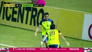 Gol de Auzmendi, Real España 0-2 Olancho FC | Semifinal ida | Liga de Honduras