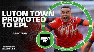 Reaction to Luton Town's promotion to the Premier League  Sympathy for Coventry? | ESPN FC