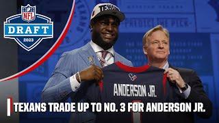 TRADE ALERT  Houston moves up to take Will Anderson Jr. at No. 3 | 2023 NFL Draft