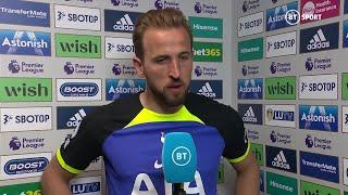 Harry Kane remains tight-lipped about his future at Tottenham