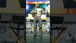 Alexa Grasso’s custom UFC belt  #shorts