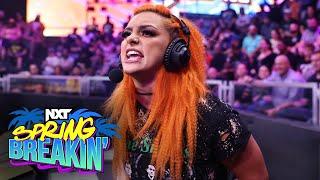 Dolin crashes commentary to send a message to Jayne: NXT Spring Breakin’ highlights, April 25, 2023