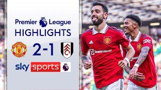 Ten Hag's Reds secure THIRD with final day COMEBACK win  | Man Utd 2-1 Fulham | Highlights