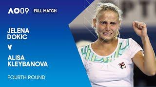Jelena Dokic v Alisa Kleybanova Full Match | Australian Open 2009 Fourth Round