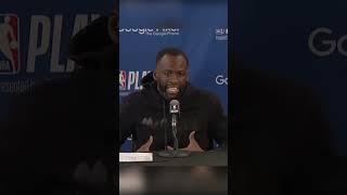 'Being a villain is no fun ... but I'm also never ducking smoke' - Draymond kept it real  | #shorts