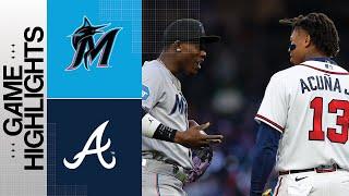 Marlins vs. Braves Game Highlights (4/26/23) | MLB Highlights