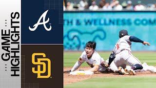Braves vs. Padres Game Highlights (4/19/23) | MLB Highlights