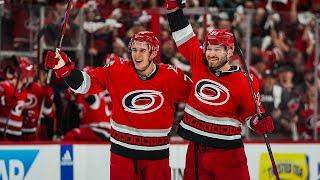 That puck had EYES!  Pesce opens the scoring for Canes in Round 2
