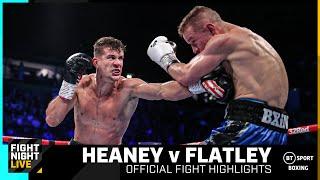 10 rounds of action-packed boxing  | Heaney v Flatley | Official Fight Highlights | BT Sport