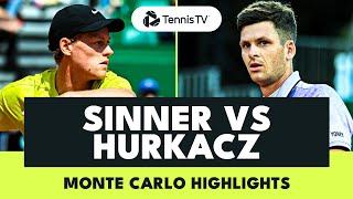 Jannik Sinner vs Hubert Hurkacz Highlights | Monte Carlo 2023