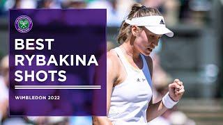 Elena Rybakina - Best Points of Wimbledon 2022