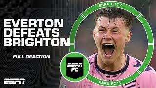 ESCAPING RELEGATION  Everton defeats Brighton, 5-1 [FULL REACTION] | ESPN FC
