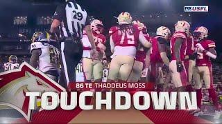 Touchdown Thaddeus Moss | Memphis Showboats 0-35 Birmingham Stallions | Temporada 2023 | USFL