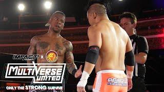 Lio Rush and KUSHIDA TEAR IT UP in Los Angeles | Multiverse United 2023 Highlights