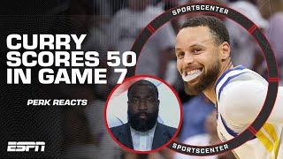 The GREATEST Game 7 performance of all-time! - Kendrick Perkins on Steph Curry vs. the Kings | SC