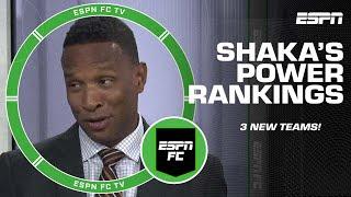 3 NEW CLUBS make Shaka Hislop’s latest power rankings  | ESPN FC