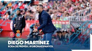 Roda de premsa de Diego Martínez | #GironaEspanyol