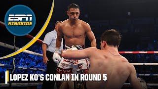 Venado López knocks out Michael Conlan in 5th round | ESPN Ringside